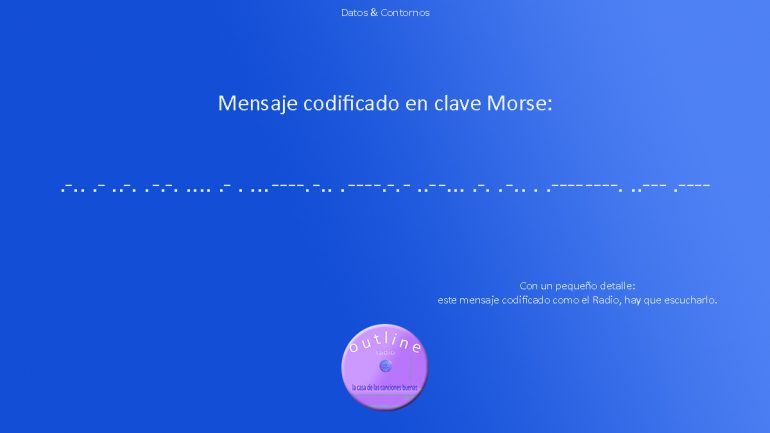 Mensaje en Clave Morse